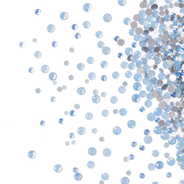 Glitzer Steine Blue Opal 1440 Stk.