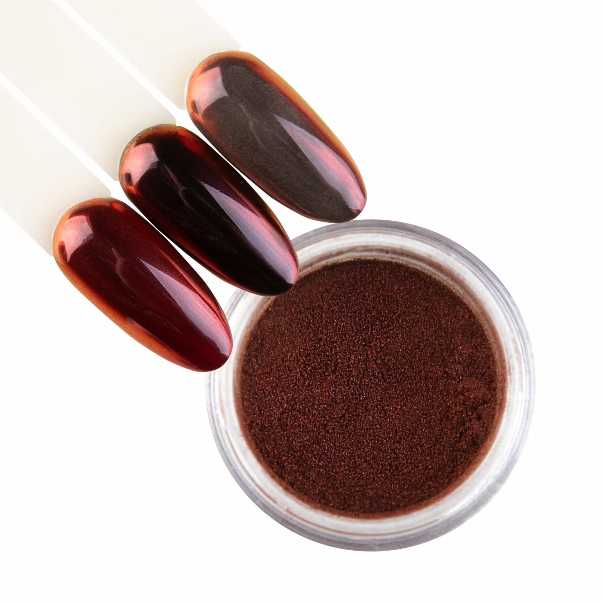 Powder Crystal Mirror - Black Red