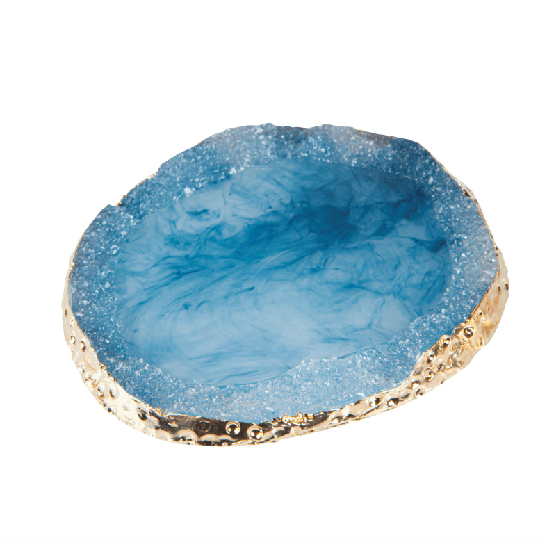 Stein Nailart - Farbe blau