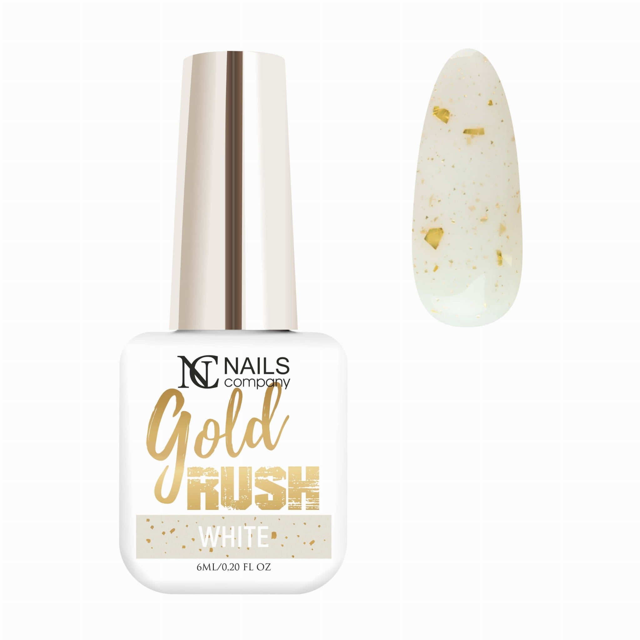 UV-Gellack -Gold Rush White