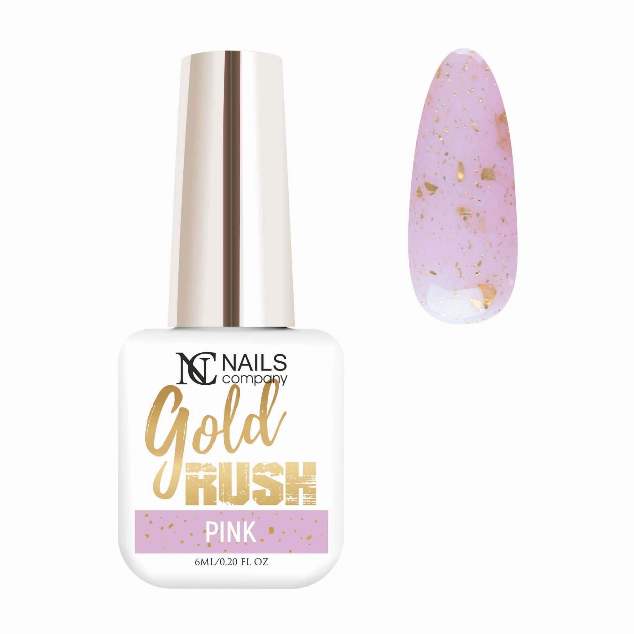 UV-Gellack- Gold Rush Pink