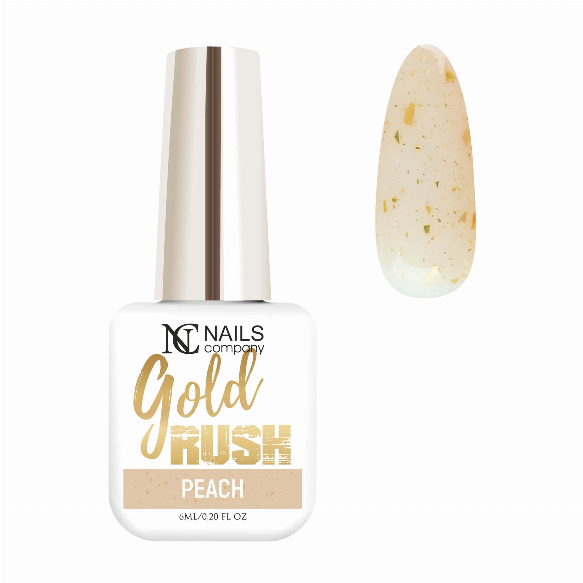 UV-Gellack- Gold Rush Peach