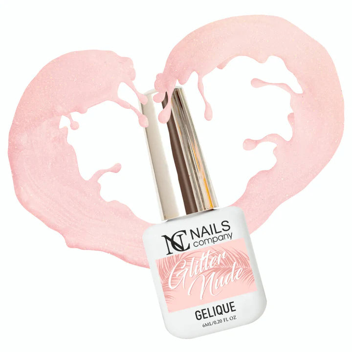 UV-Gellack Glitter Nude 6ml