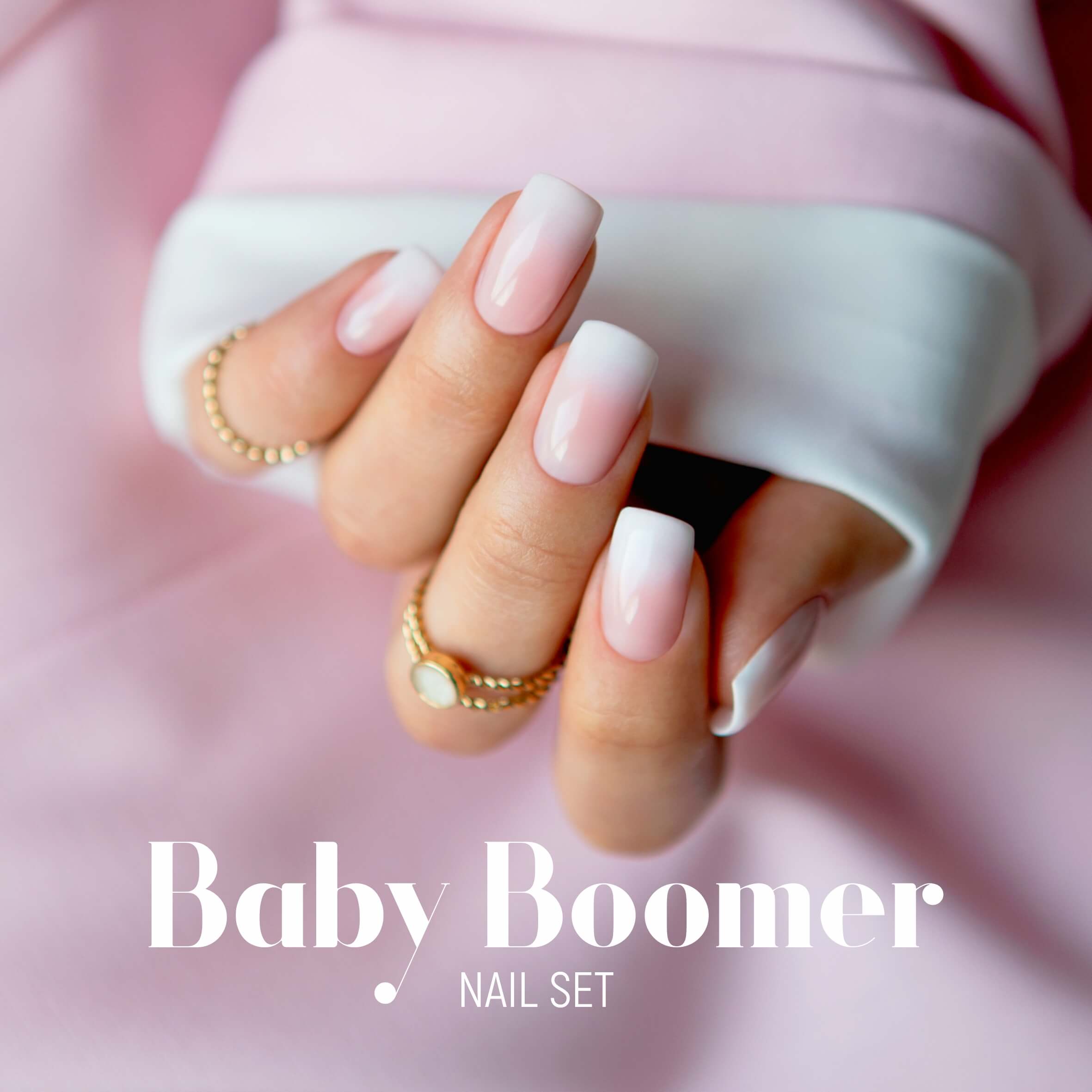 Babyboomer Nail Set
