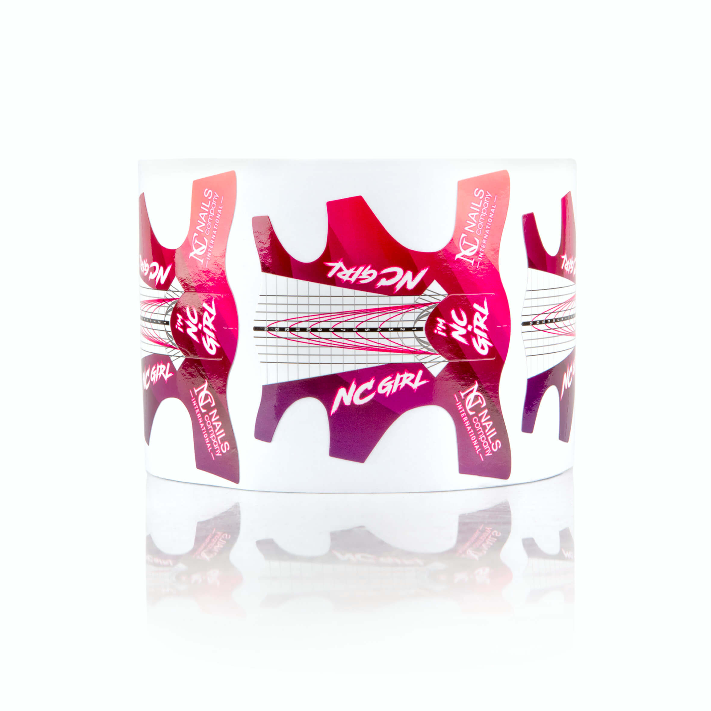 Schablonen Pink - 500 Stück