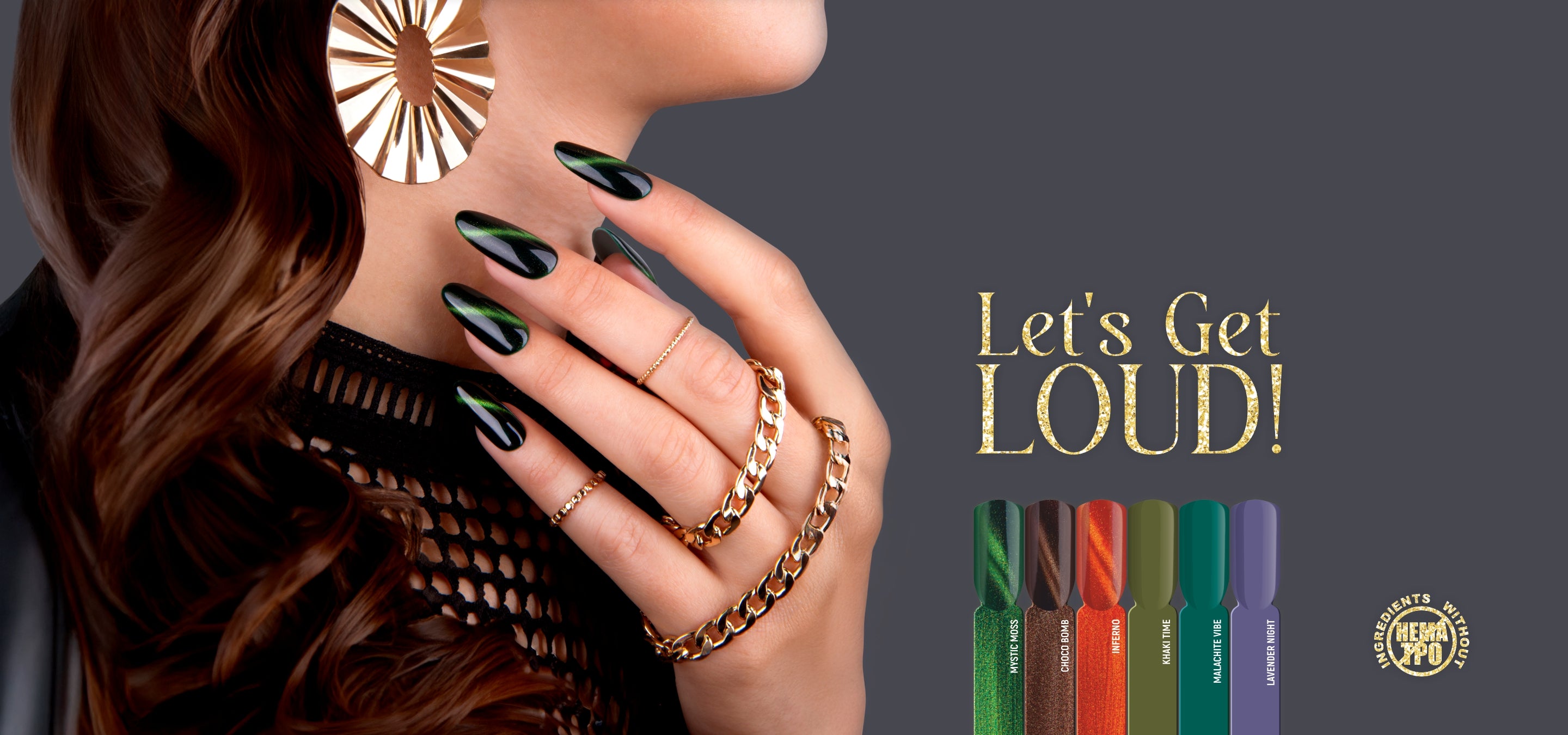 UV-Gellack SET Let´s get loud!