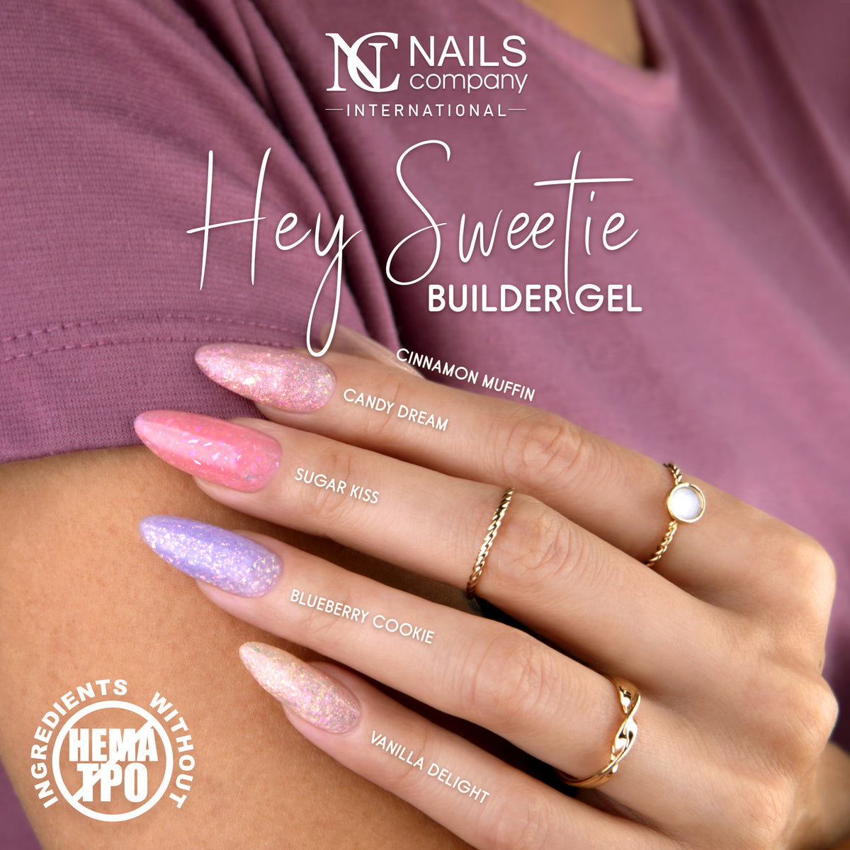 Hey Sweetie Builder Gel - Sugar Kiss 50g