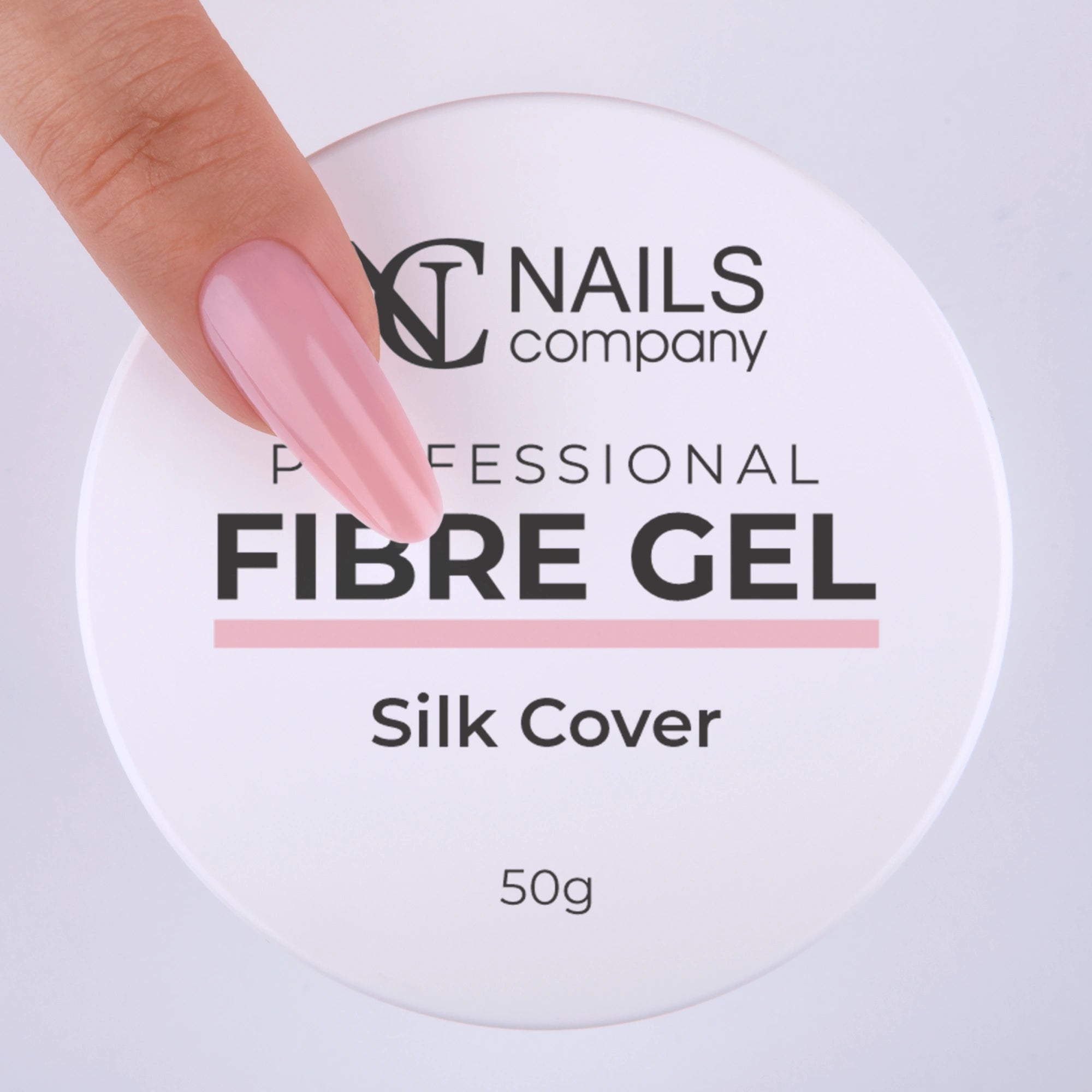 FIBRE GEL SILK COVER / WEIß / 50g