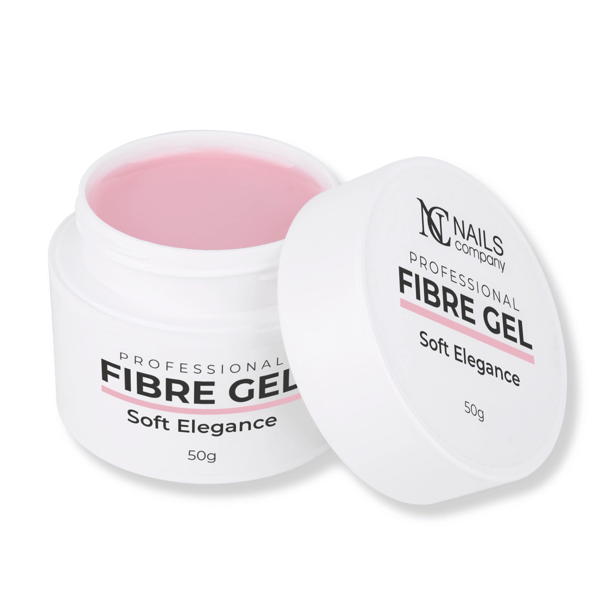 FIBRE GEL SOFT ELEGANCE / WEIß / 50g