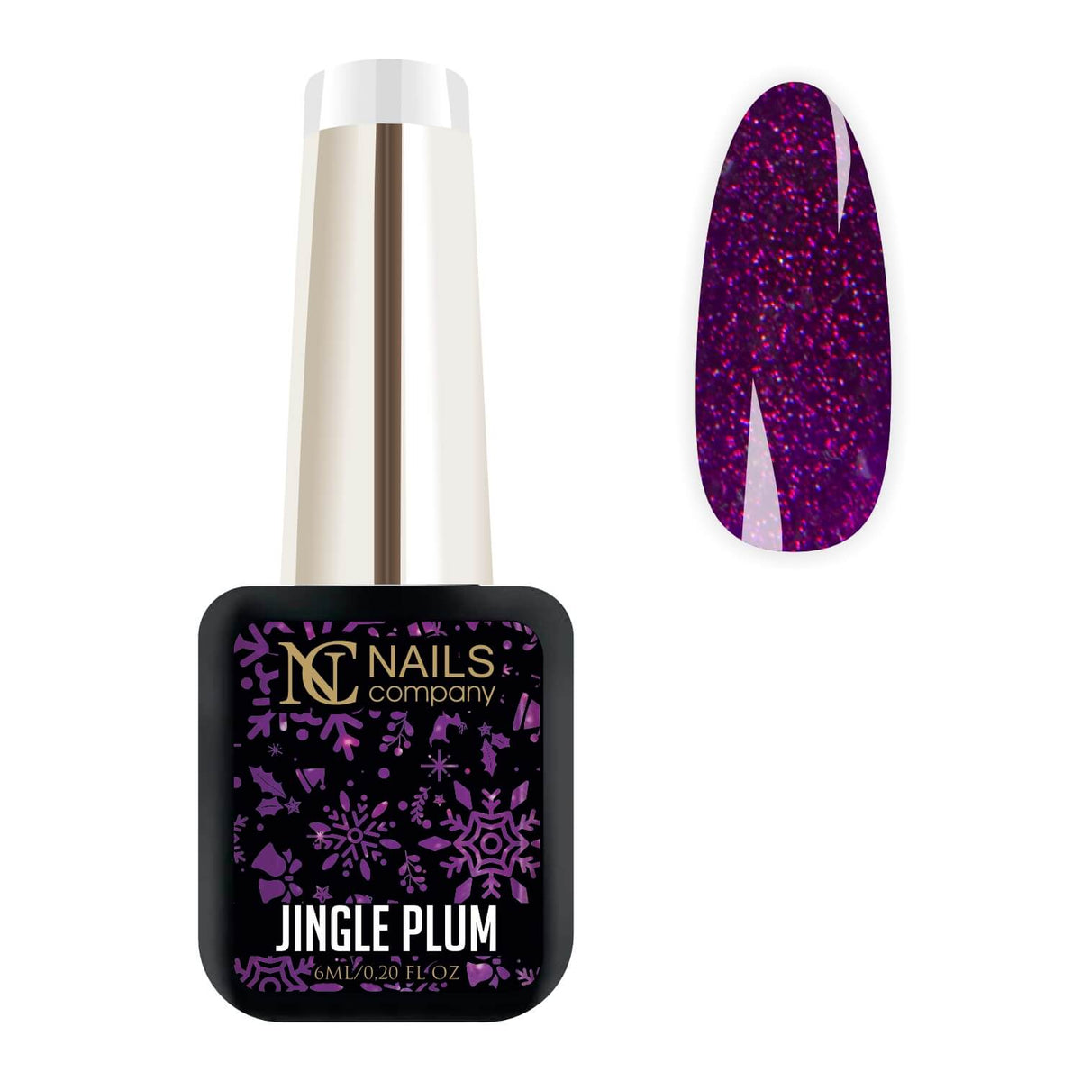 UV-Gellack Jingle Plum
