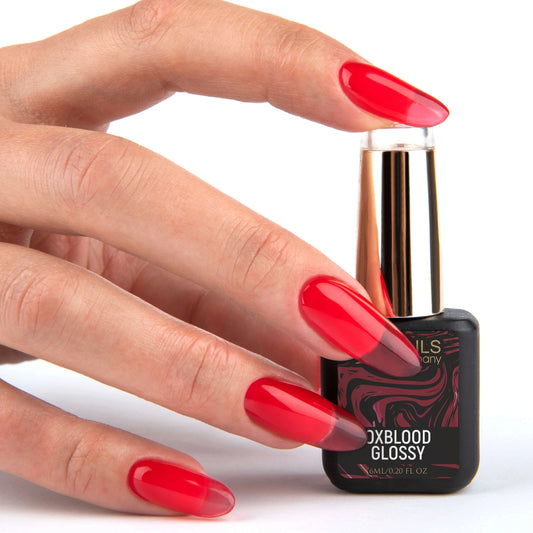 UV- Gellack Oxblood Glossy