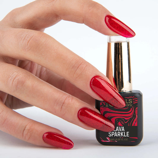 UV-Gellack Lava Sparkle