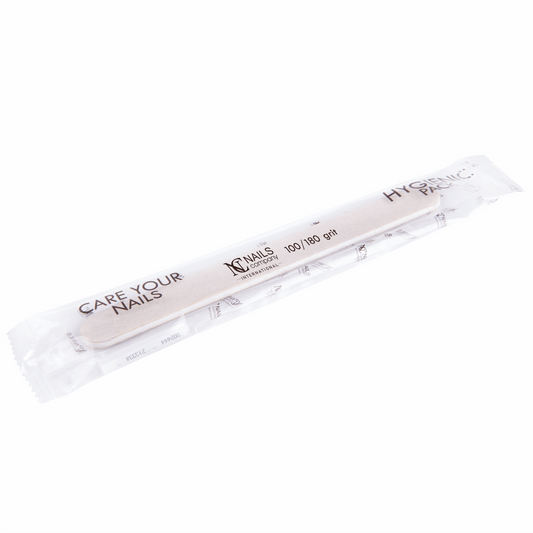 Feile weiß, gerade 100/180 HYGIENIC PACK 1 Stück