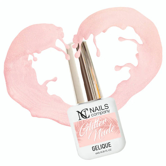 UV-Gellack Glitter Nude 6ml