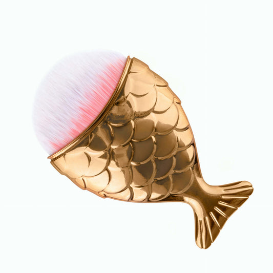 Staubpinsel Fisch Gold