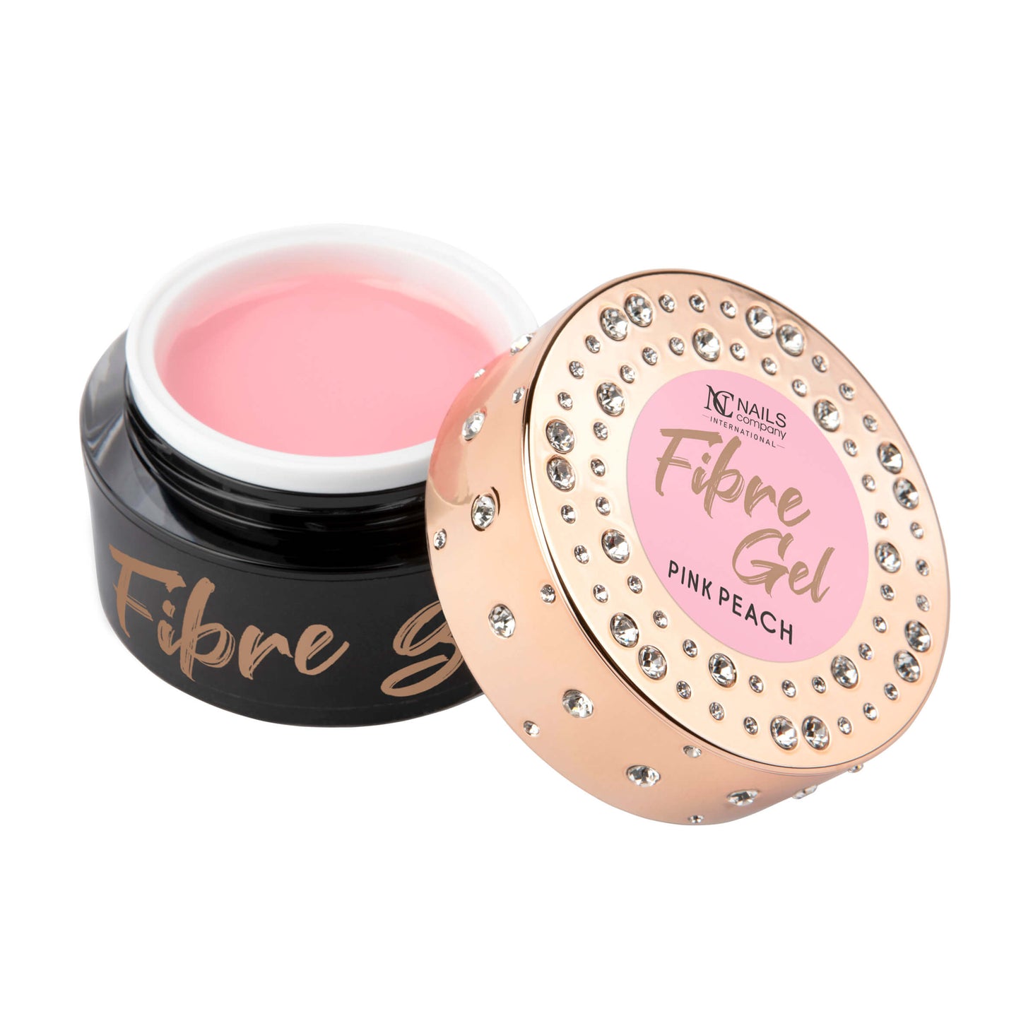 Fibre  Gel PINK PEACH  50g - Kristall