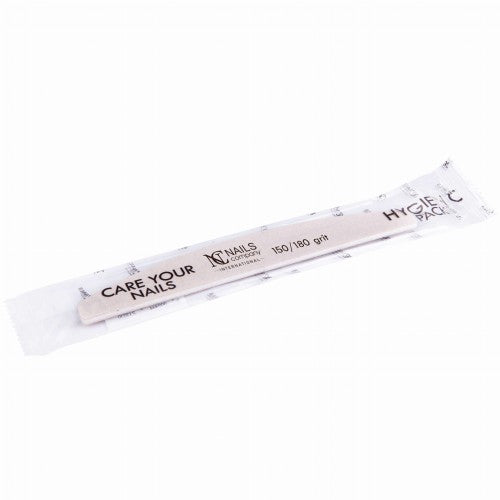 Feile weiß, Halfmoon 150/180 HYGIENICPACK
