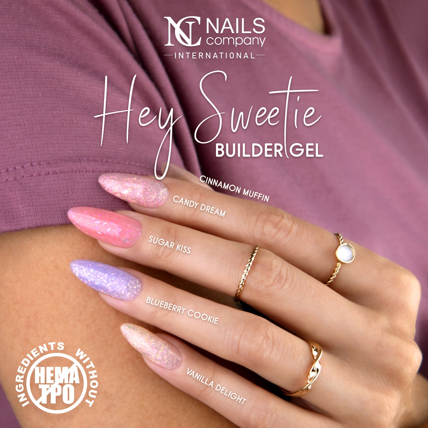 Hey Sweetie Builder Gel - Sugar Kiss 50g