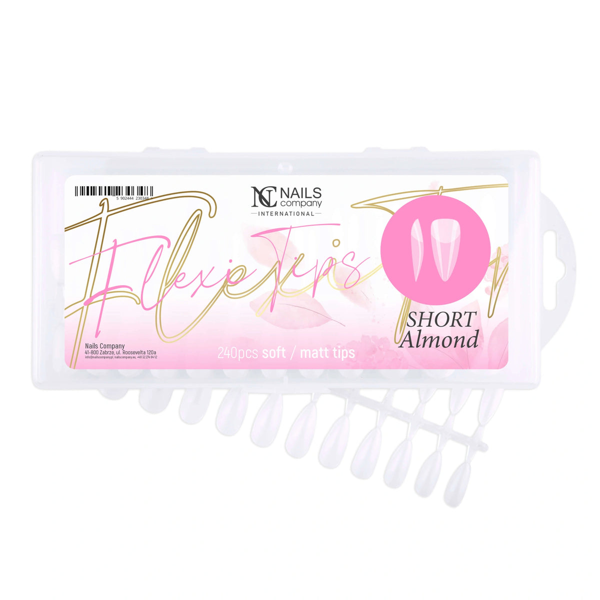 Flexi Tips Short Almond