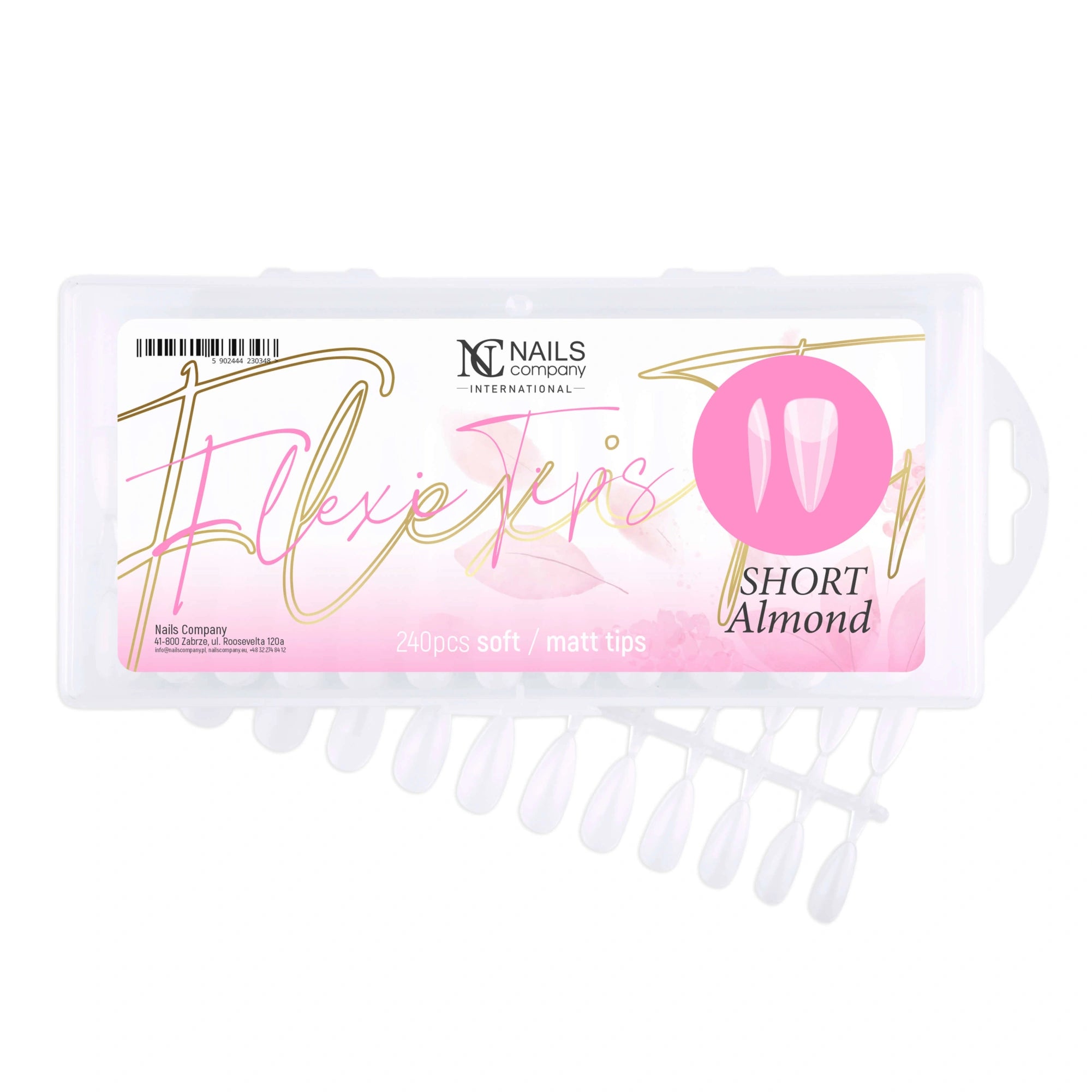 Flexi Tips Short Almond