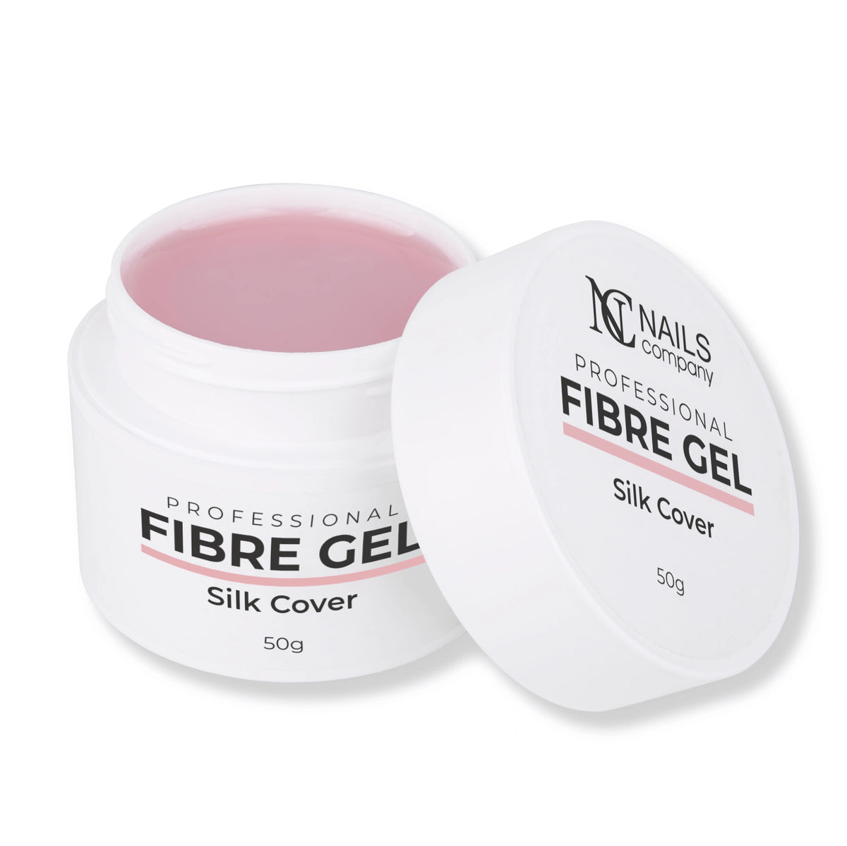 FIBRE GEL SILK COVER / WEIß / 50g
