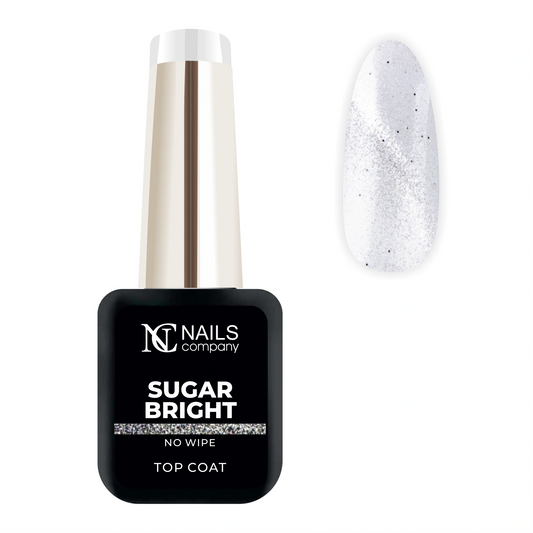 Sugar Bright Top Coat 6ml | Nails Company Glitzer Top Coat