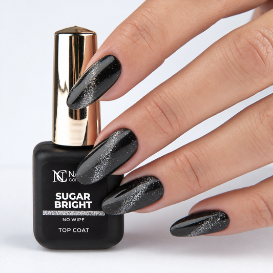 Sugar Bright Top Coat 6ml | Nails Company Glitzer Top Coat