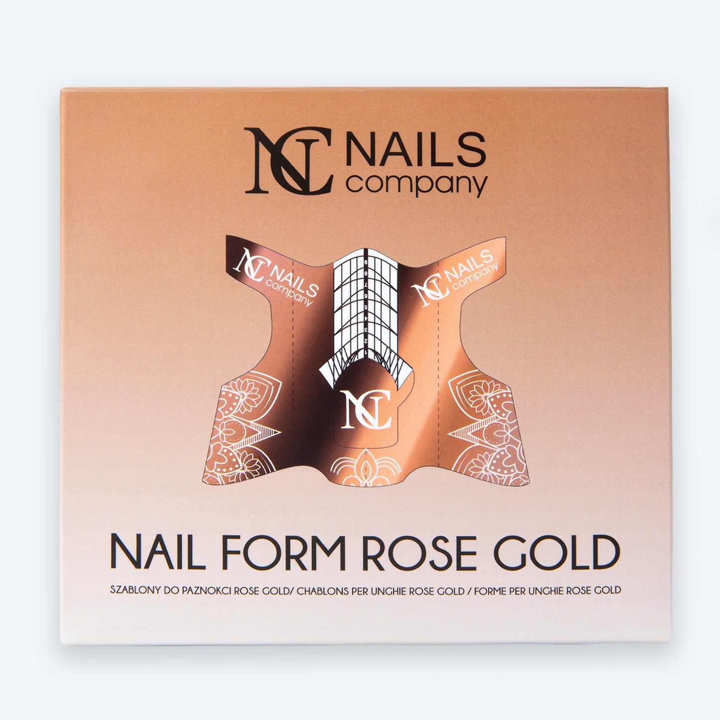 Schablonen Rosé Gold -500 Stück| BOX