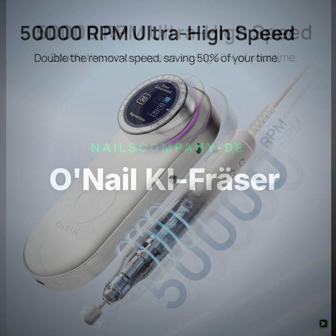 O'Nail KI-Fräser | 14 Tage Test-Service – Clean Showcase