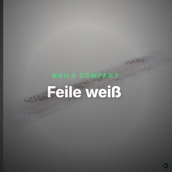 Feile weiß, gerade 100/180 HYGIENIC PACK 1 Stück – Clean Showcase