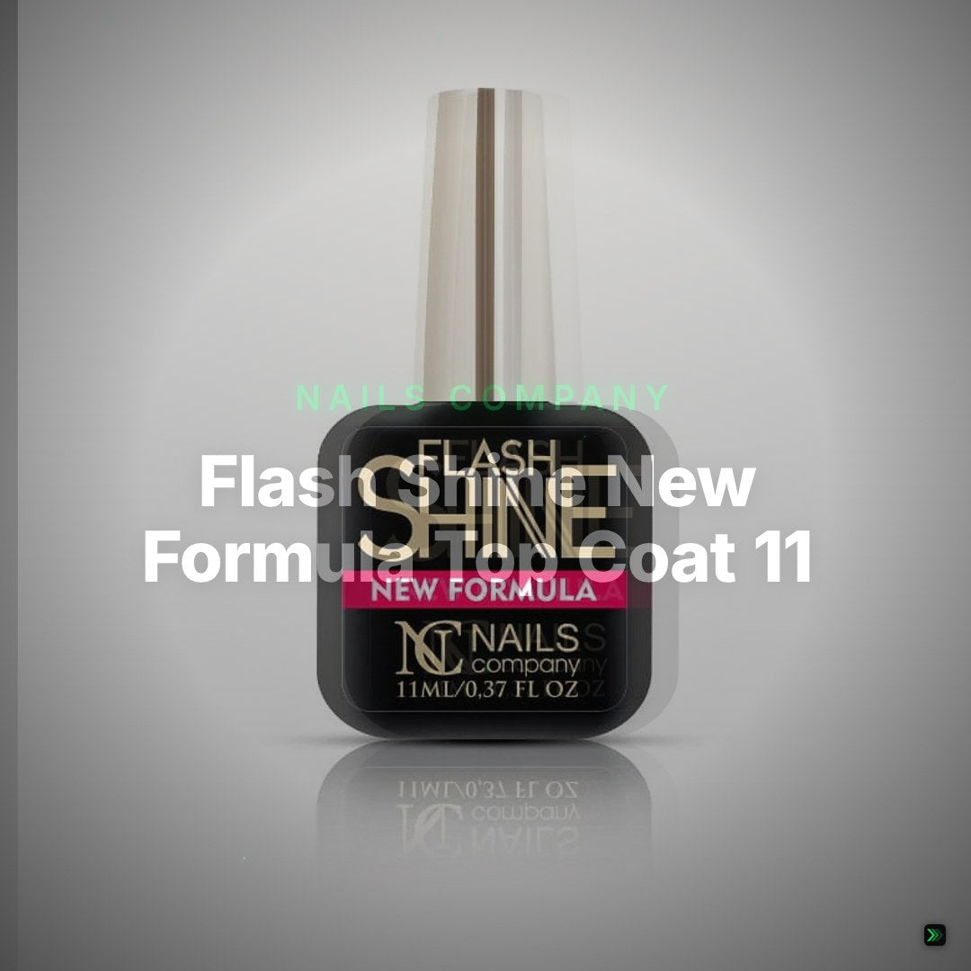 Flash Shine New Formula Top Coat 11 ml – Clean Showcase