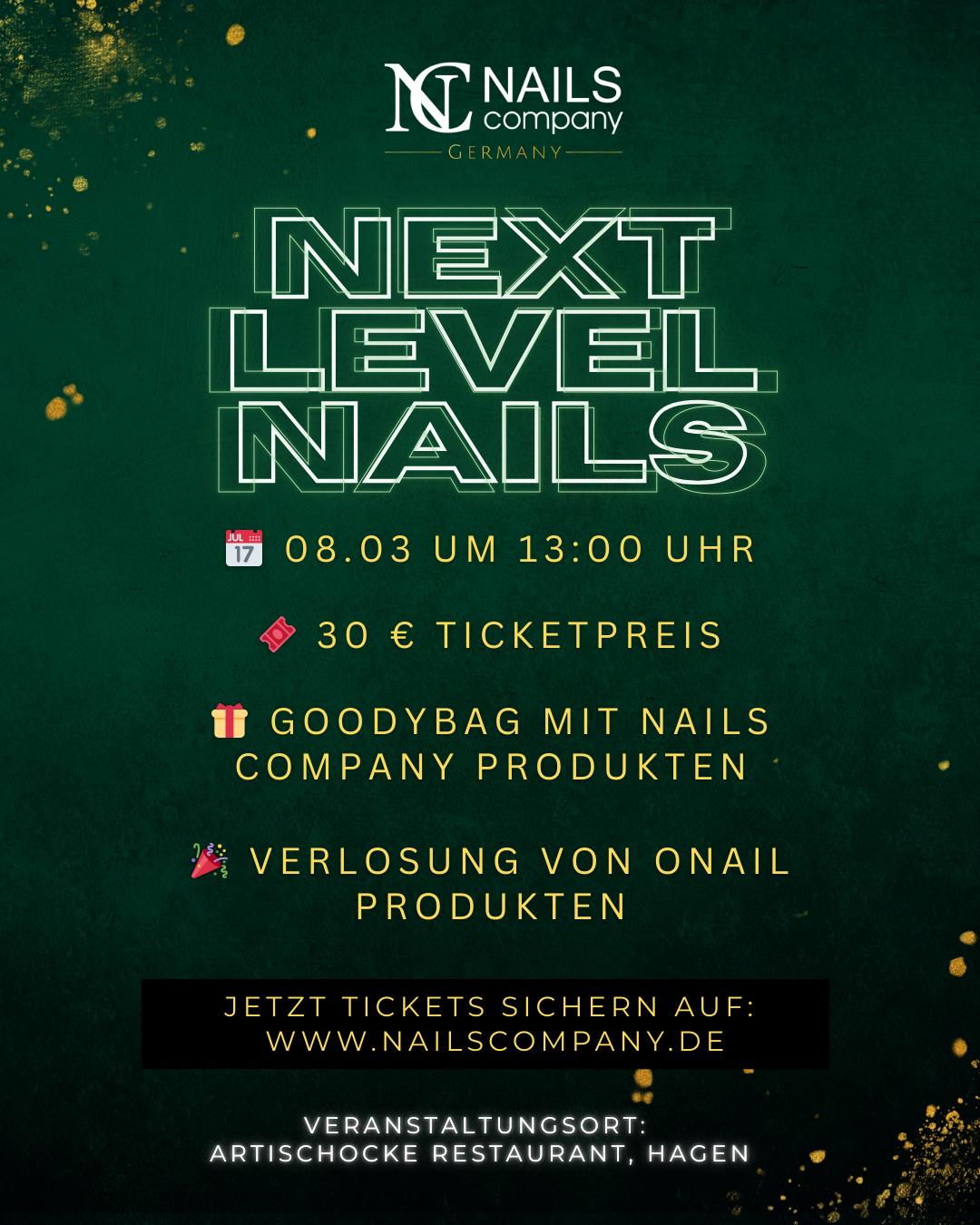 🎟 NEXT LEVEL NAILS – Community Event Ticket